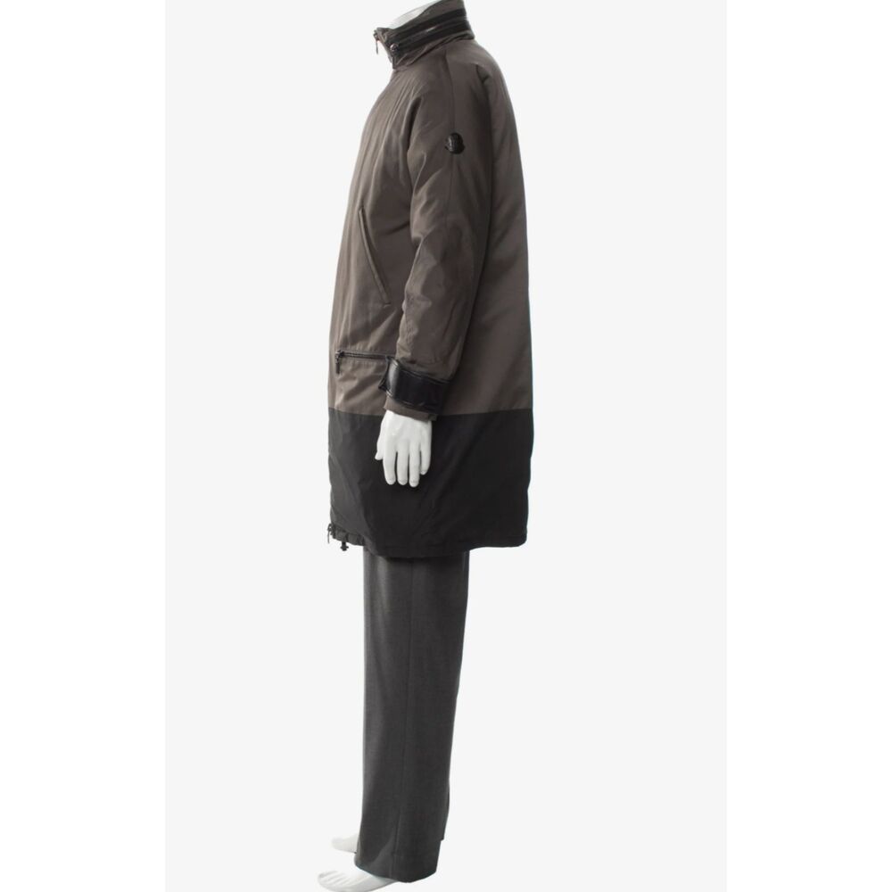 Moncler Gamme Rouge Puffer Coat - Olive Black - Long Jacket - XS